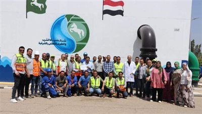 اجتياز محطة مياه ههيا بالشرقية اختبارات تجديد شهادة TSM