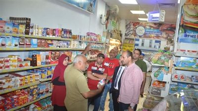 غلق مراكز طبية والتحفظ على لحوم ببنى سويف