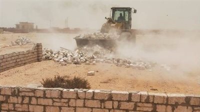  إزالة 52 حالة تعد على مساحة 31 فدان بالشرقية