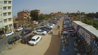 محافظ المنوفية يتفقد موقع سوق السيارات الجديد ويوجه بتجهيز الموقع بشكل حضارى