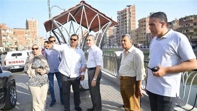 محافظ الغربية يتفقد توسعة طريق المحلة وكورنيش الغفران 
