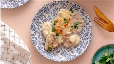 طريقة تحضير ستيك دجاج بالكريمة