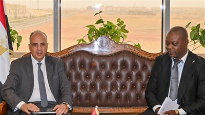 سويلم يستقبل ممثل وزيرة البيئة والتنمية المستدامة بالكونغو الديمقراطية