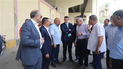 محافظ الجيزة يتابع نسب التنفيذ بمشروع إنشاء موقف سرفيس التحرير