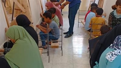برنامج تدريبي بين رشيد بالبحيرة وشمال سيناء للكوادر العاملة بصناعة السجاد 