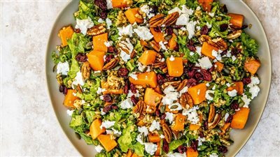 تشعرك بالشبع| طريقة عمل سلطة القرع الصحية