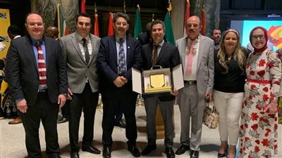  رابطة العلماء المصريين بأمريكا وكندا تكرم قنصل مصر العام بنيويورك لجهوده