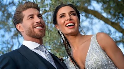 سيرجيو راموس يحتفل بذكري زواجه قبل الانتقال للأهلي