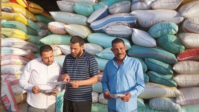 التموين يضبط ١٥٣ طن قمح محلي بالبحيرة  