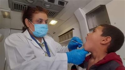 قافلة طبية لـ1570 حالة بقرية حاجر بني سليمان