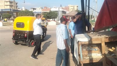 رفع 567 حالة إشغال طريق خلال حملات موسعة بالدلنجات