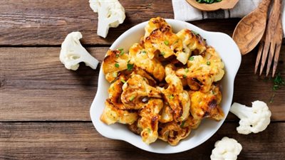 طريقة عمل قرنبيط مشوي بالبابريكا| تنفع في الدايت