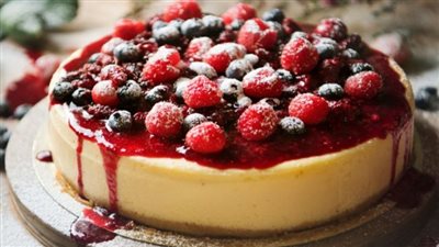 قوي مناعة أولادك وحضري تشيز كيك بالتوت