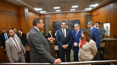 وزيرا التنمية المحلية والهجرة يتفقدان مركز السلامة الوطنية  والمركز التكنولوجي بالغربية 