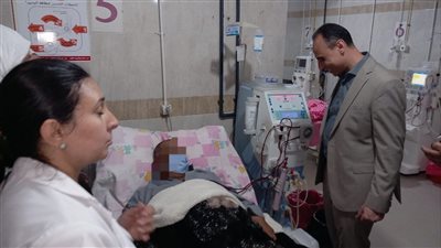 وكيل صحة البحيرة يتفقد مستشفى غرب النوبارية المركزي 