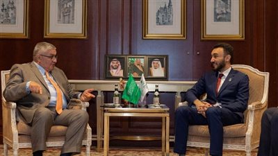 ايمن عبد الوهاب والأمير عبد العزيز بن تركي يبحثان سبل تطويرالاولمبياد الخاص