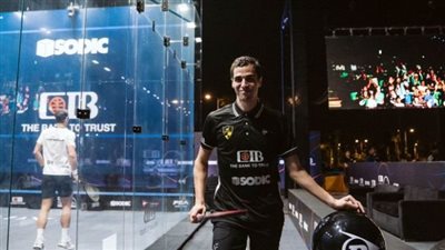 5 انتصارات لفراعنة الإسكواش في اليوم الأول لبطولة العظماء الثمانية