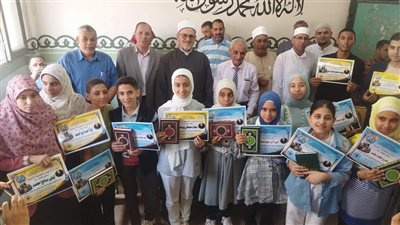 أزهر الشرقية يُكرم أوائل الشهادة الابتدائية والإعدادية والقراءات بإدارة بلبيس