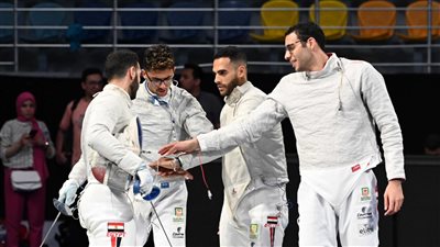 ثلاث ميداليات ذهبية للمنتخب الوطني فى البطولة الإفريقية للسلاح