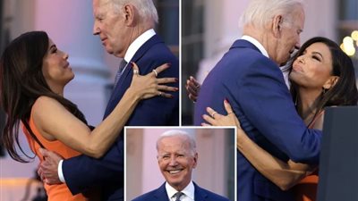 جميلة تكساس تتهم الرئيس الأمريكي جو بادين.. عناق حميمي ولمسة بذيئة (تفاصيل)