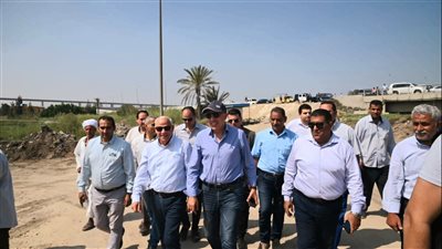سويلم يتفقد حالة الري بترعة بورسعيد ومناسيب محطة مياه الشرب