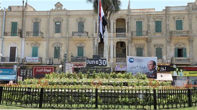 المنيا تتابع أعمال تطوير ميدان 30 يونيو