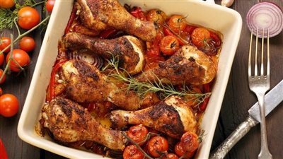 حضري الدجاج علي الطريقة الفرنسية 