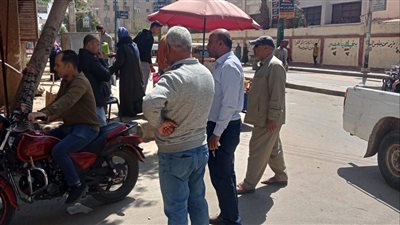 إزالة 320 إشغالات للطريق العام بشوارع المنيا