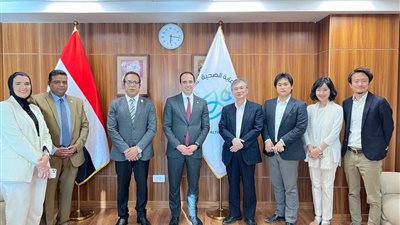 المدير التنفيذي لهيئة الرعاية الصحية يستقبل السفير الياباني