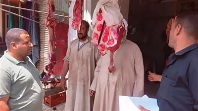 تحرير 13محضر لذبح أضاحي خارج المجازر ببنى سويف