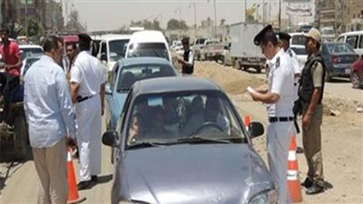  الحالة المرورية أعلى كوبرى أكتوبر اليوم