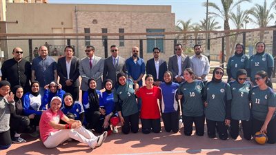 ختام منافسات الدوري الرياضي لاتحاد مراكز شباب مصر بالقاهرة 