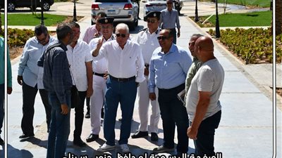 محافظ جنوب سيناء يتابع استعدادات انطلاق المهرجان المصري الإماراتي الثاني لسباقات الهجن