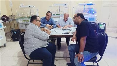 فرق طبية في جولة بمستشفيات نجع حمادي