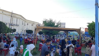 حدائق مدن ومراكز كفر الشيخ كاملة العدد في العيد