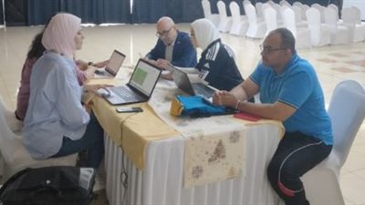 انهاء اجراءات تسجيل بعثة مصر المشاركة في دورة الألعاب العربية بالجزائر 