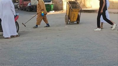 استمرار تكثيف حملات المتابعة الميدانية للحالة العامة بالشوارع الرئيسية والأحياء يالمنيا 