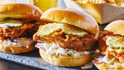 حضري برجر الدجاج في دقائق