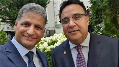 المصريون بالنمسا يشاركون في احتفال السفارة بالعيد الوطني 