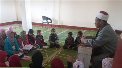 إقبال كثيف على البرنامج الصيفي للأطفال فى المساجد بعد إجازة العيد