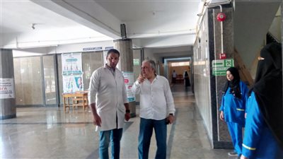 وكيل صحة بالدقهلية يتفقد مستشفى جمصة المركزي 