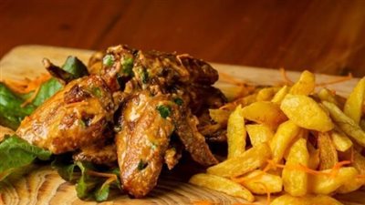 حضري  أجنحة الدجاج الحارة للرجيم 