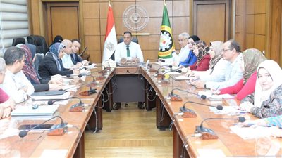 محافظ الدقهلية يترأس المؤتمر الأسبوعى لمتابعة المشروعات وملفات العمل