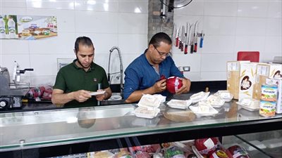 صحة المنيا: إعدام 983 كيلو أغذية فاسدة 