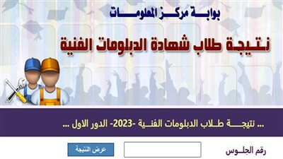 رابط الاستعلام عن نتيجة الدبلومات الفنية 