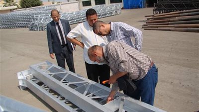 حلوان للآلات والمعدات تتعاون مع أوراسكوم والزامل للحديد لتنفيذ أعمال الجفنة للقطار الكهربائي السريع