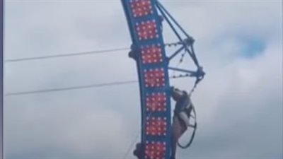 مغامرة تحولت للحظات عصيبة في السماء| شاهد 