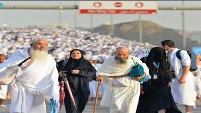 عودة 3074 حاجًا إلى مصر بعد أداء الفريضة