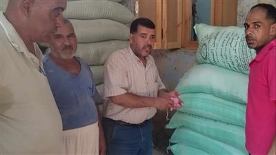 ضبط سماد مدعم يباع في السوق السوداء بالمنيا