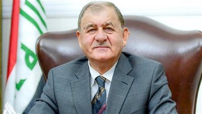 الرئيس العراقي يؤكد أهمية تطوير التعاون الثنائي مع إيطاليا